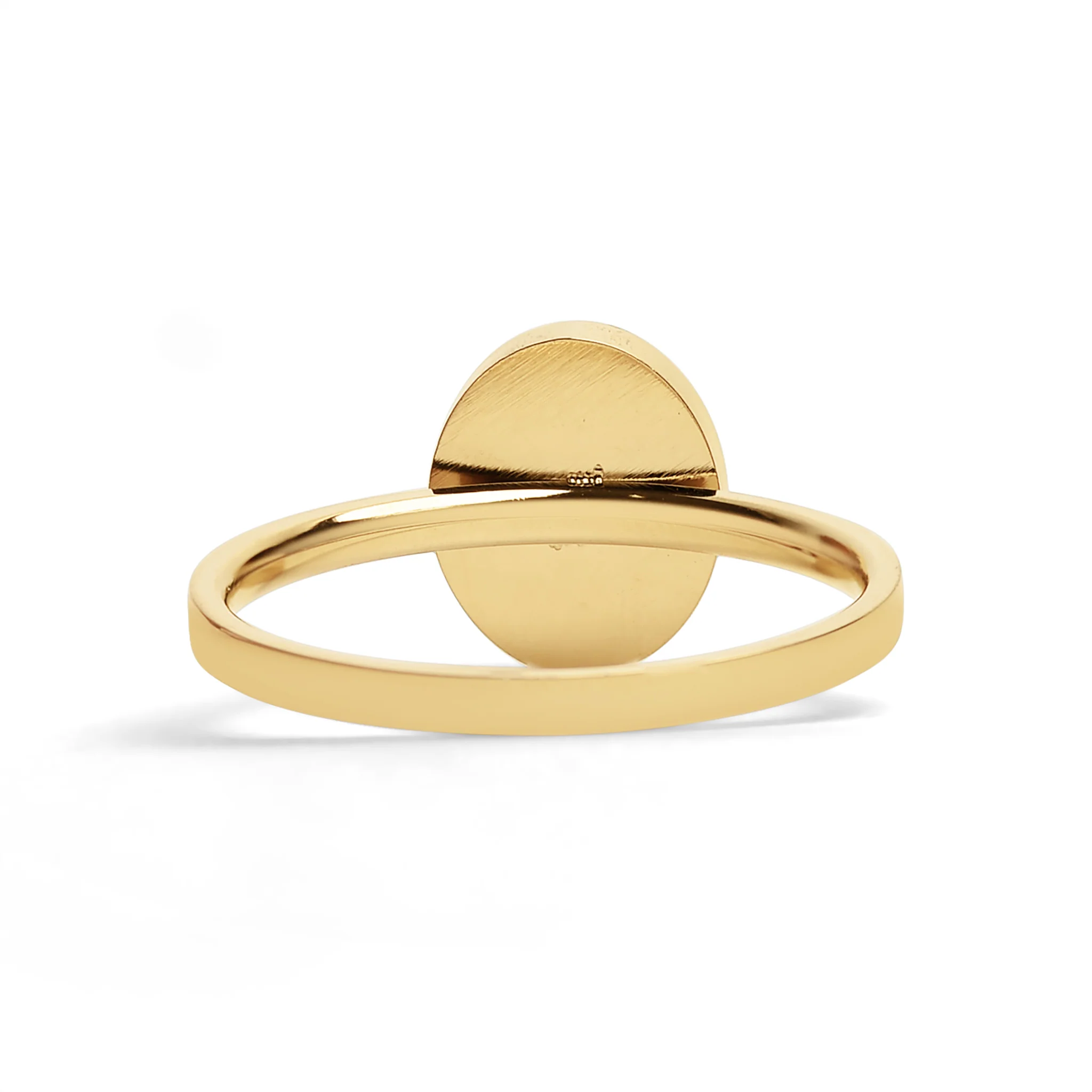 18k Gold PVD Stainless Steel Mood Ring / CFR7041 - Image 9