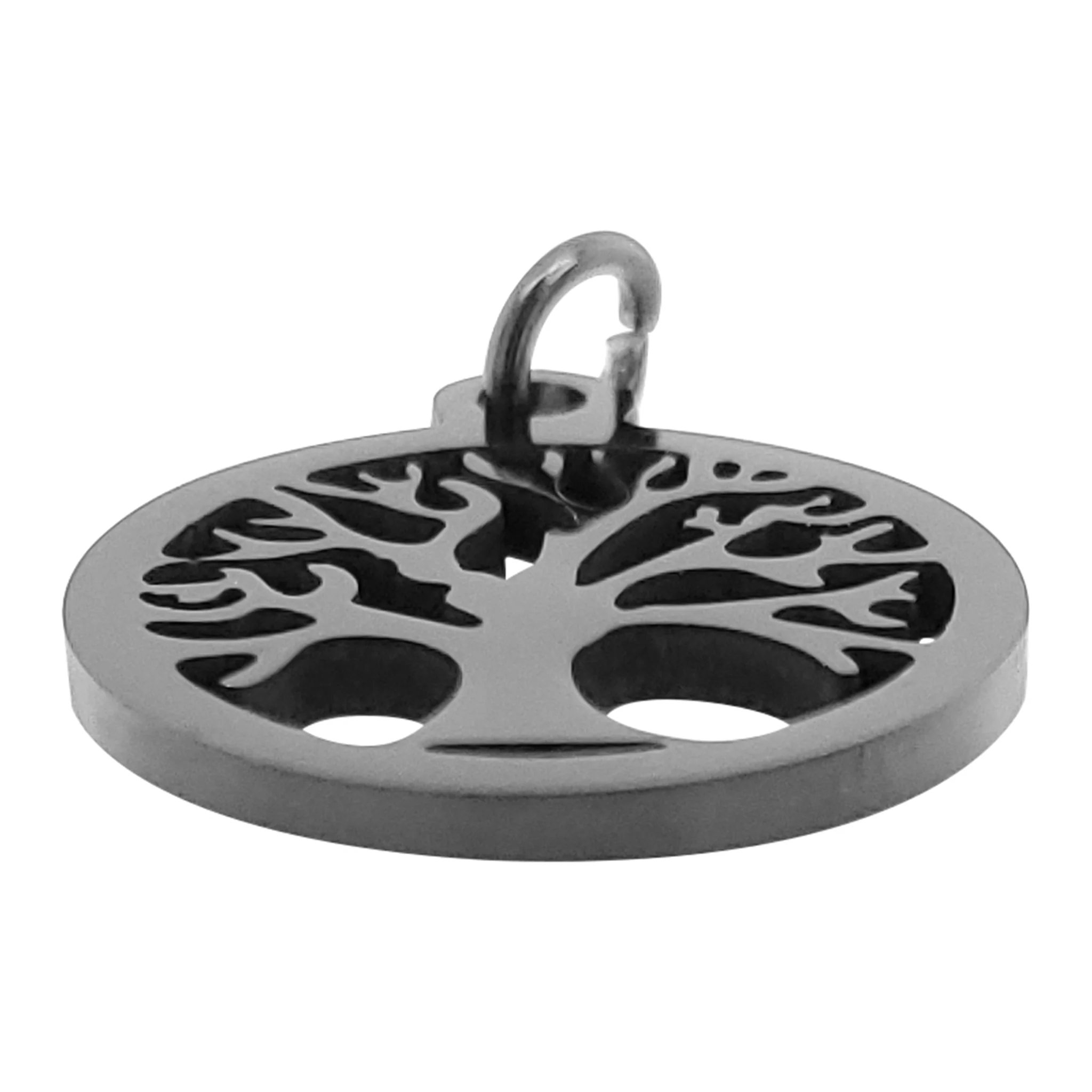 18K Gold PVD Coated Stainless Steel Tree of Life Charm / PDC9011 - Image 14