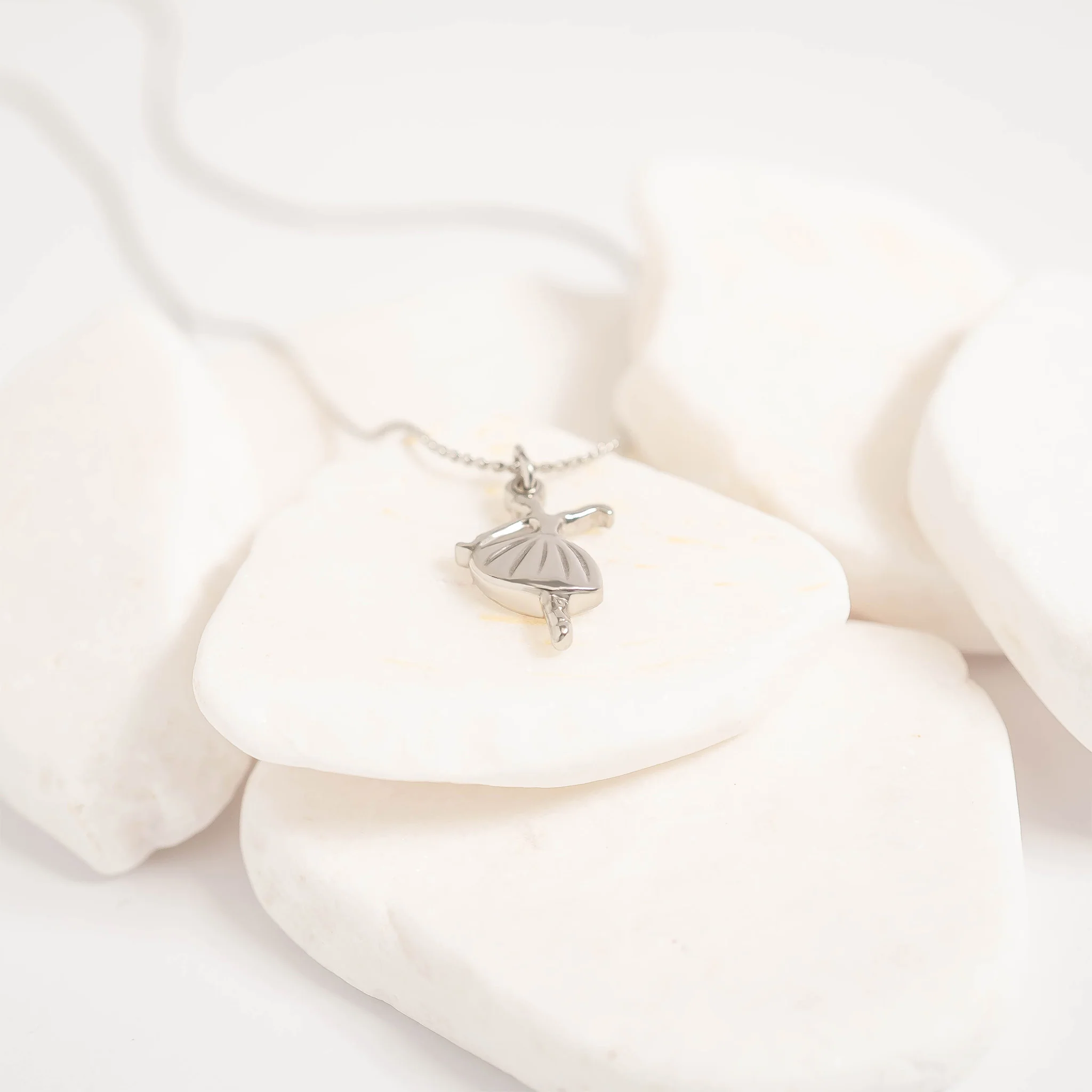 18K Gold PVD Stainless Steel Ballerina Charm / PDL0094 - Image 10