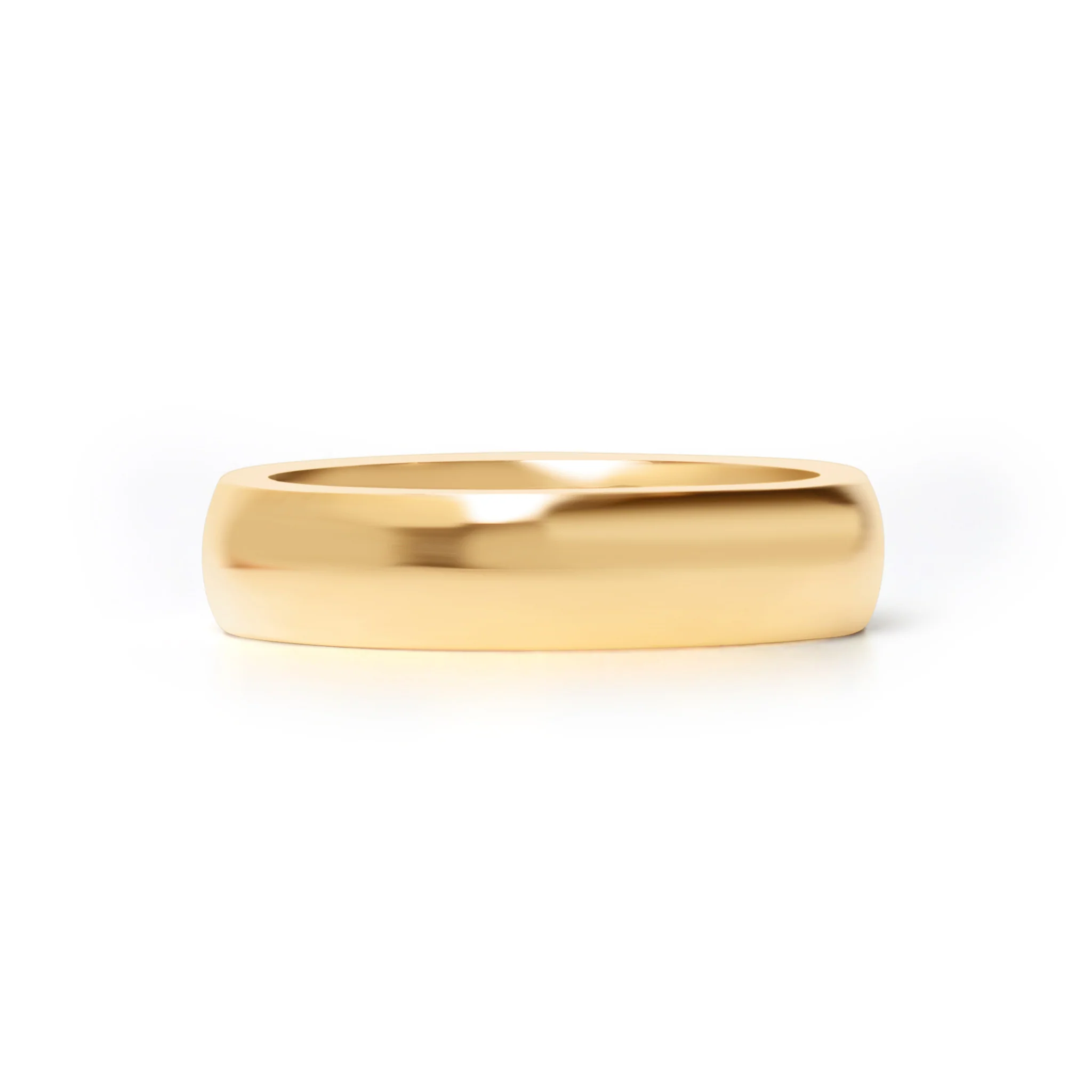 18K Gold PVD Stainless Steel Blank Ring / CFR0264 - Image 17