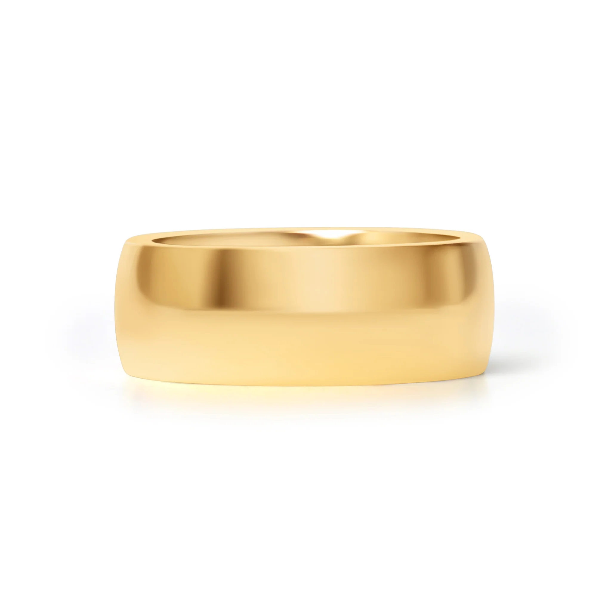 18K Gold PVD Stainless Steel Blank Ring / CFR0264 - Image 19