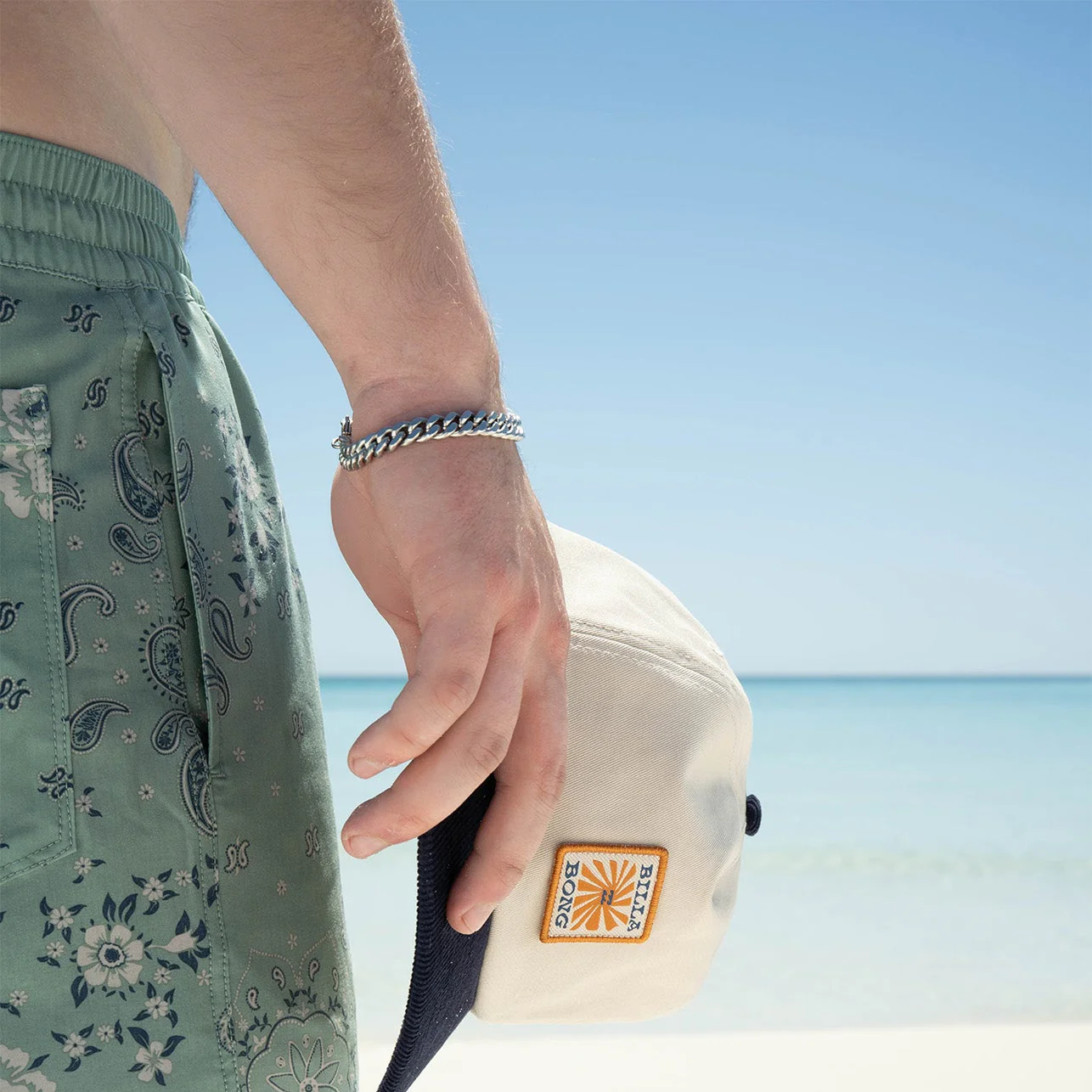 18K Gold PVD Stainless Steel Diamond Cut Curb Chain Bracelet / BRJ9098 - Image 13