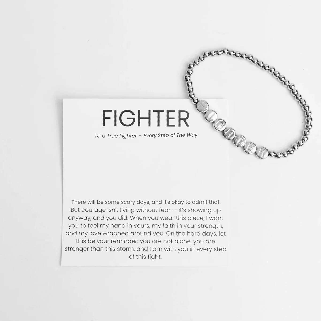 18K Gold PVD Stainless Steel The Fighter Bracelet Gift Set / BND0092 - Image 6