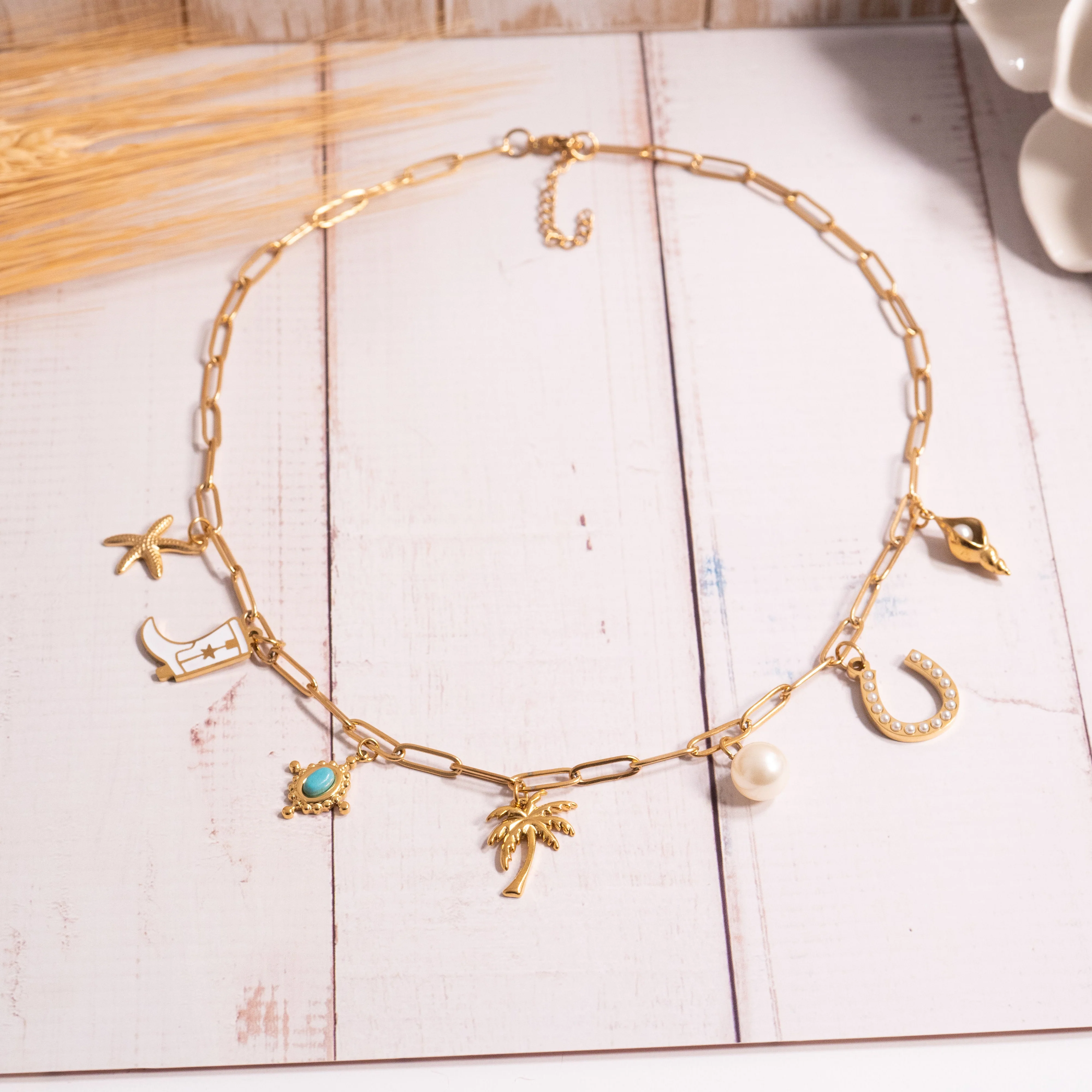 Glass Pearl Charms / SBB0340 - Image 4