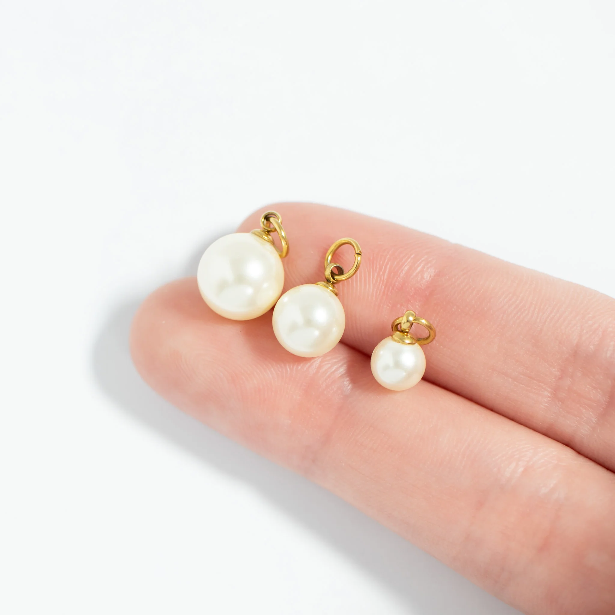 Glass Pearl Charms / SBB0340 - Image 6