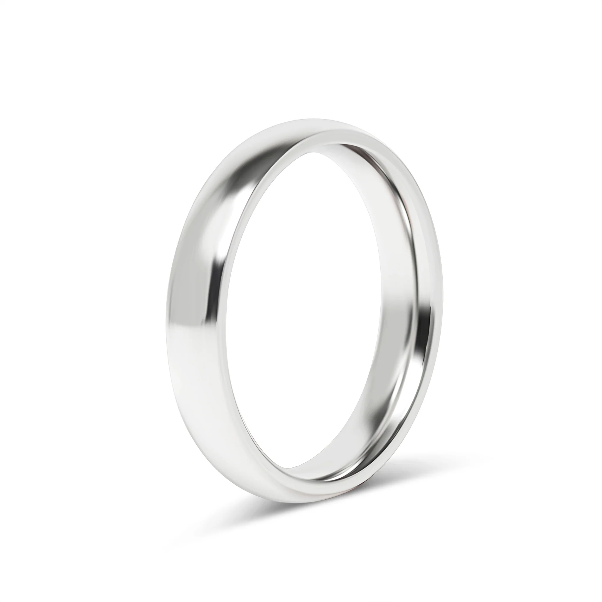 Highly Polished Rounded Stainless Steel Blank Ring 2mm - 6mm / CFR3029 - Image 13