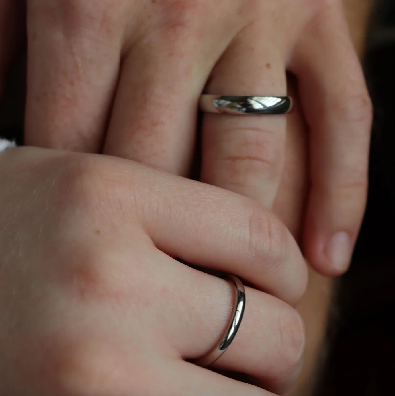 Highly Polished Rounded Stainless Steel Blank Ring 2mm - 6mm / CFR3029 - Image 3