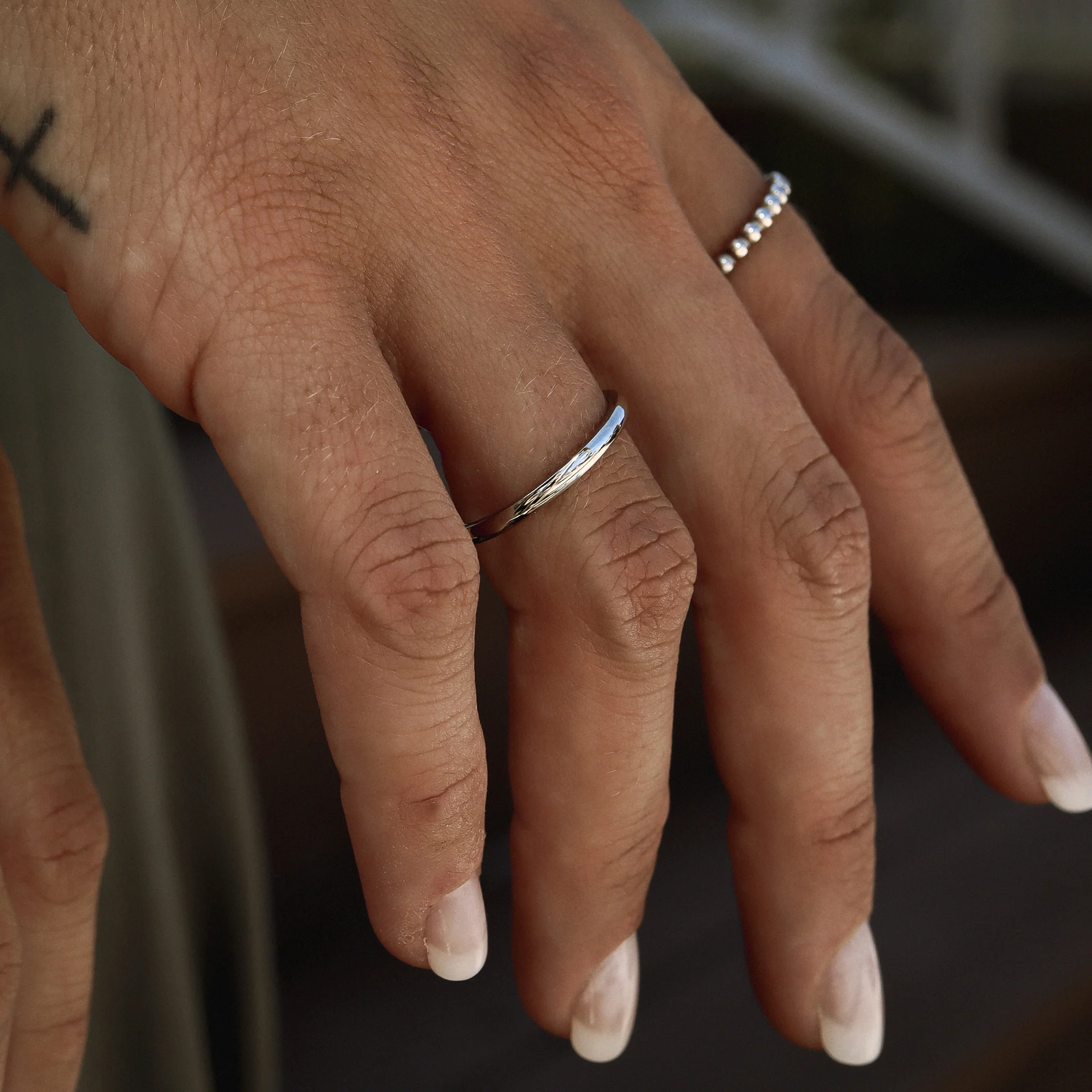 Highly Polished Rounded Stainless Steel Blank Ring 2mm - 6mm / CFR3029 - Image 6