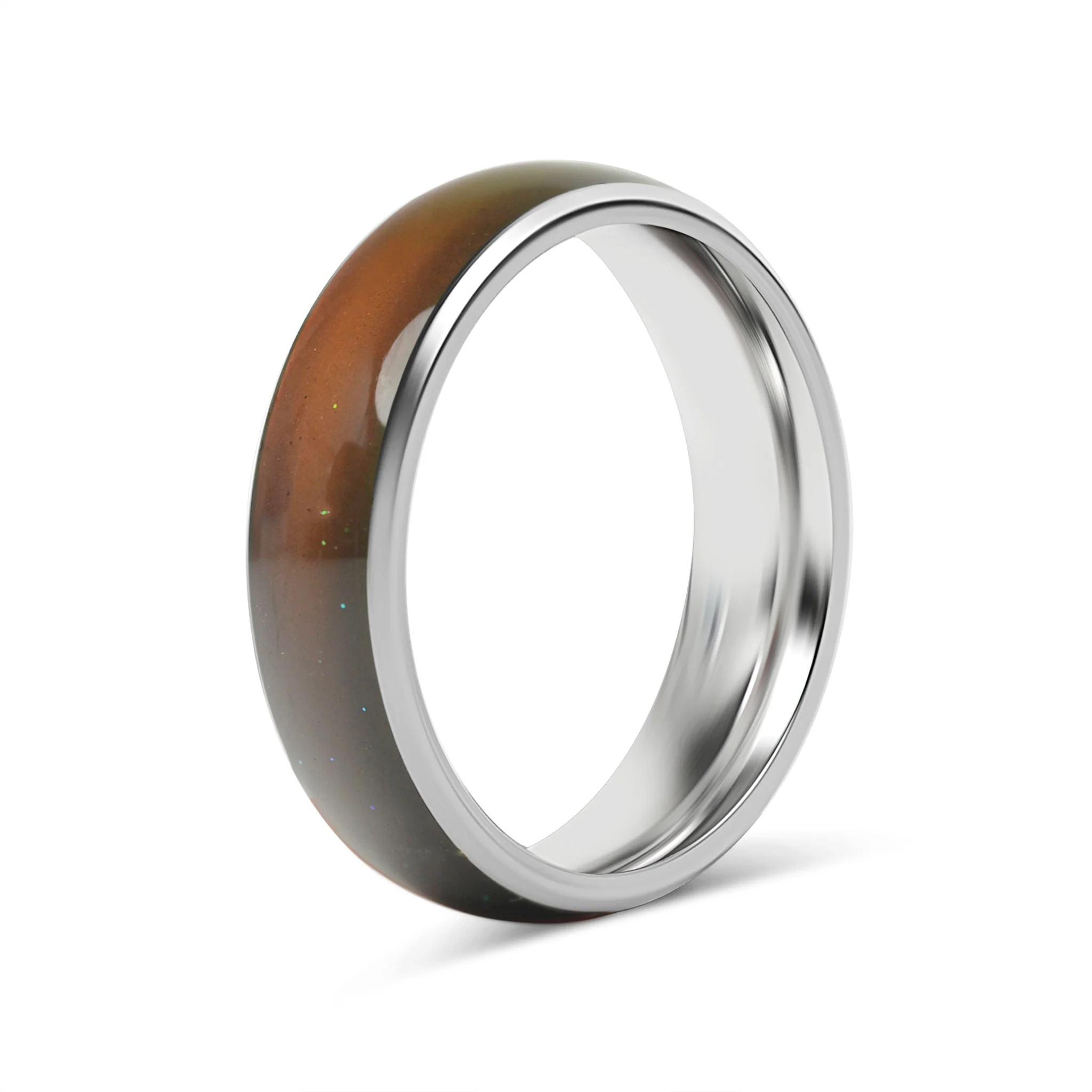 Stainless Steel Band Mood Ring / CFR7040 - Image 6