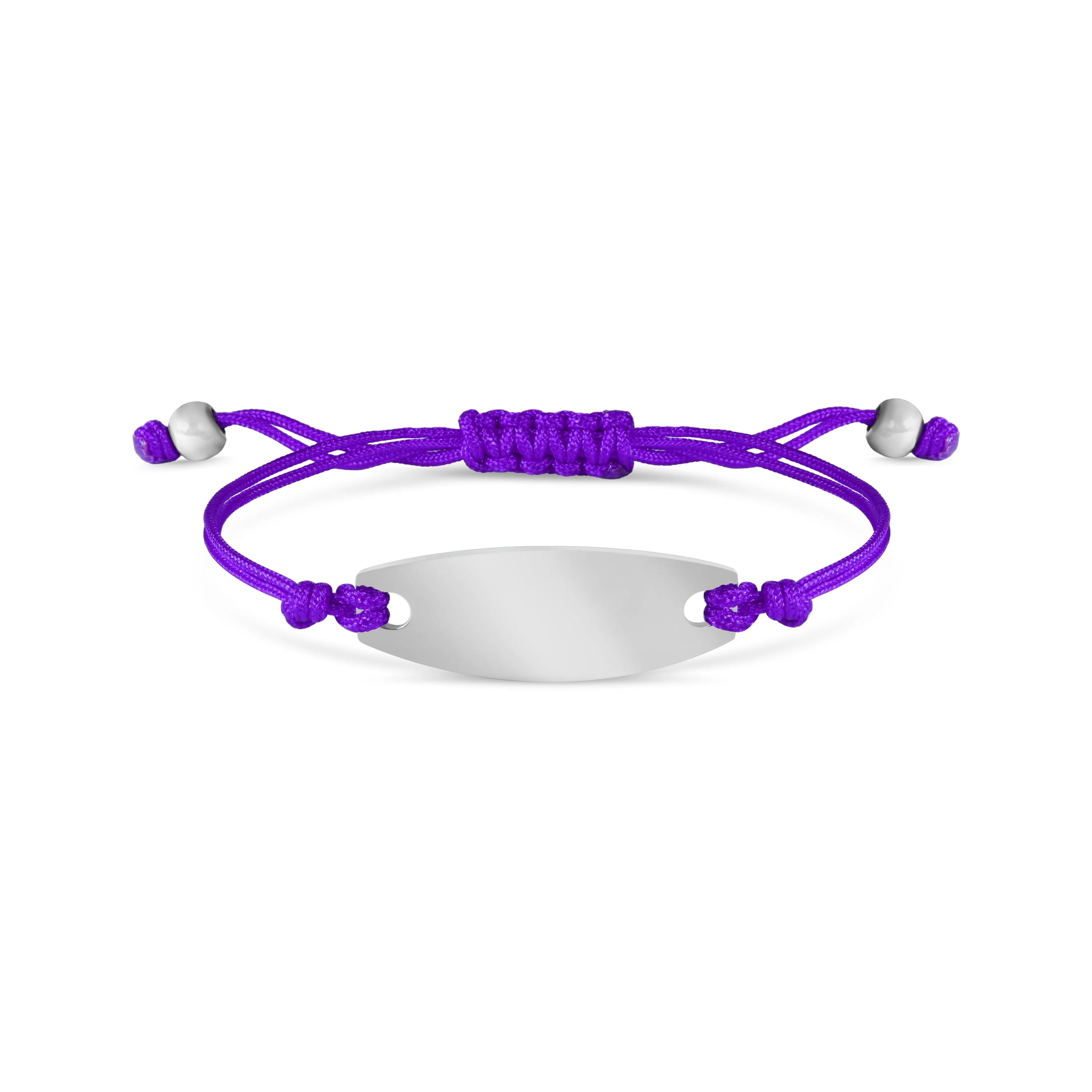 Engravable Oval ID Friendship Bracelet / OB0001 - Image 12