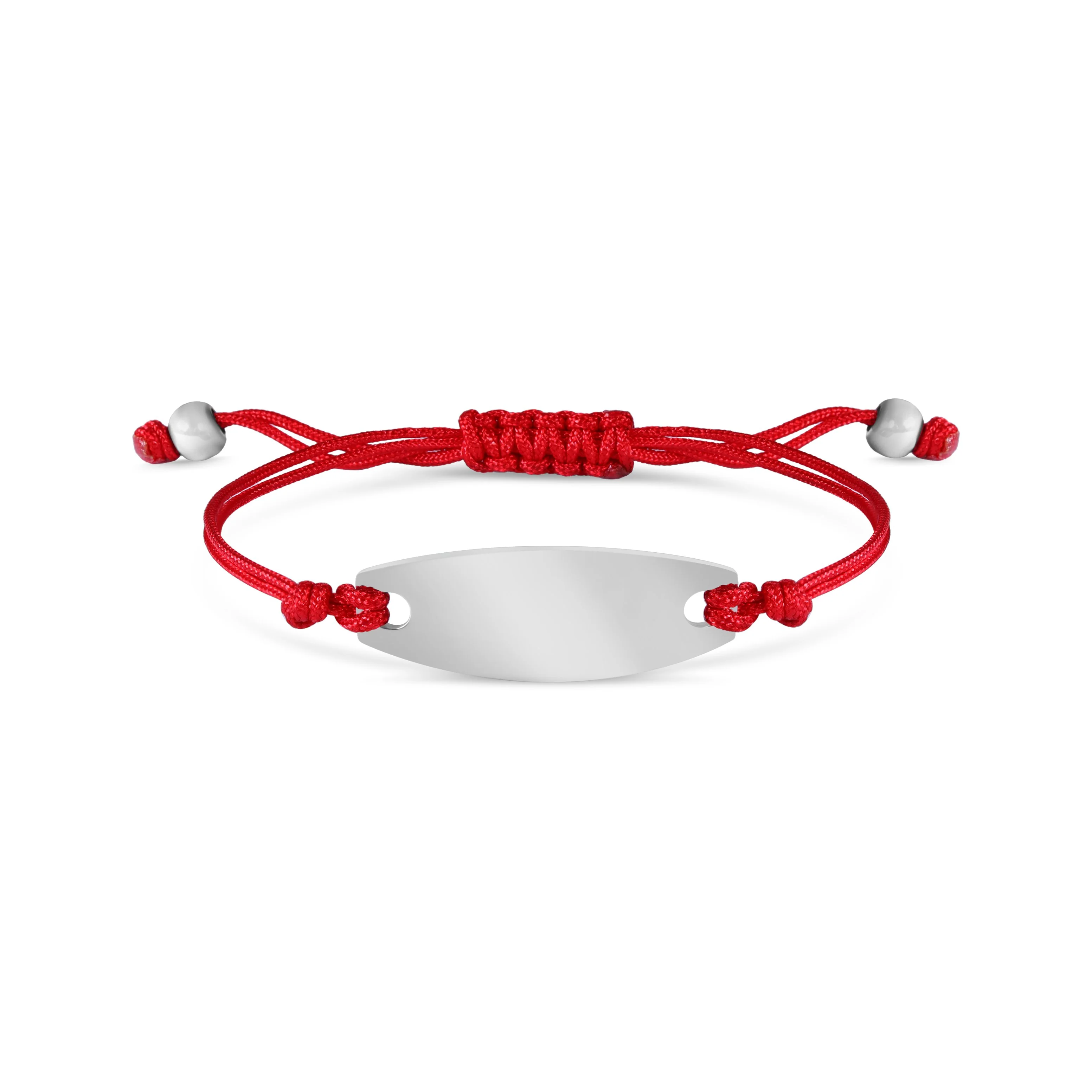 Engravable Oval ID Friendship Bracelet / OB0001 - Image 13