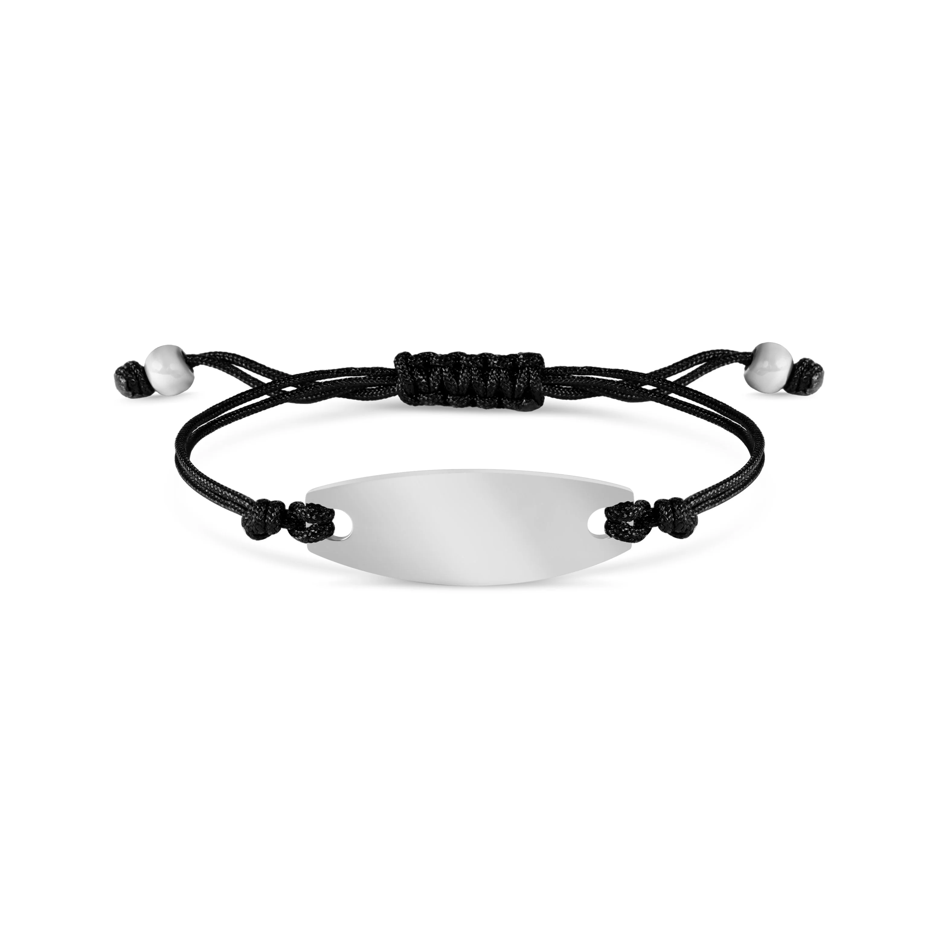 Engravable Oval ID Friendship Bracelet / OB0001 - Image 6