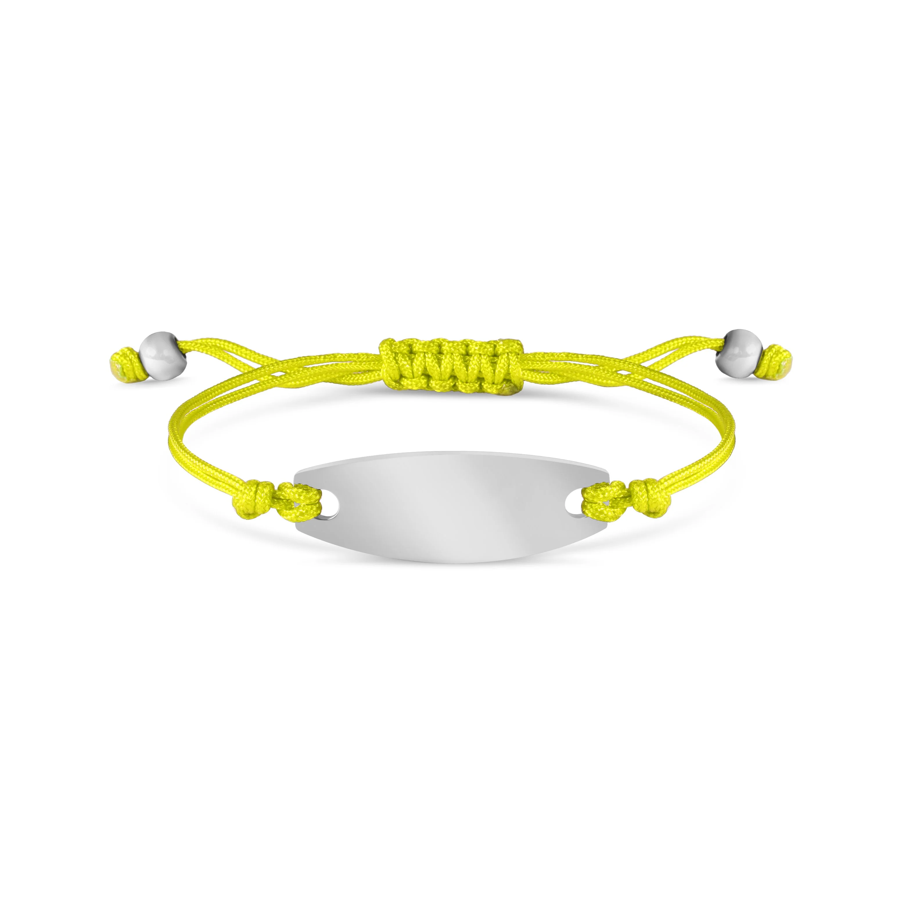 Engravable Oval ID Friendship Bracelet / OB0001 - Image 9