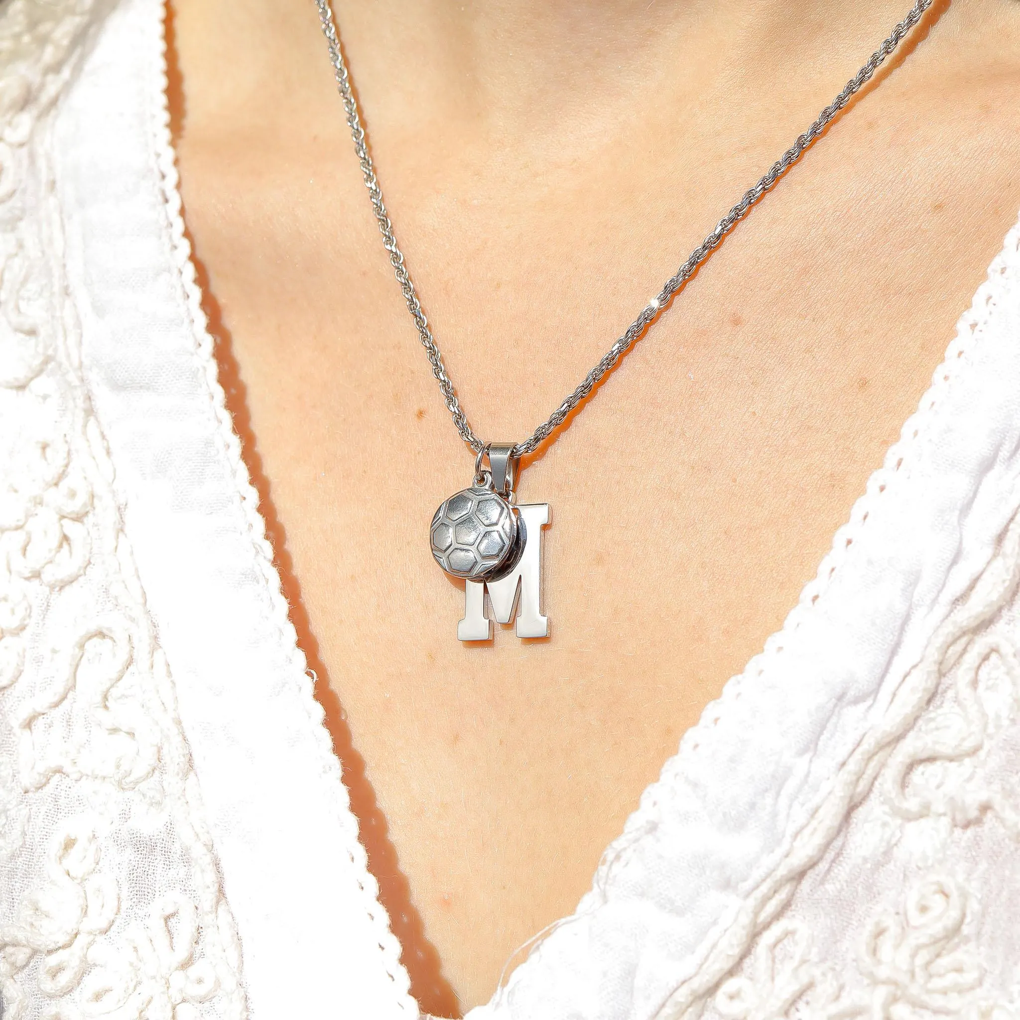 Stainless Steel Rope Chain Necklace / CHN9700 - Image 7