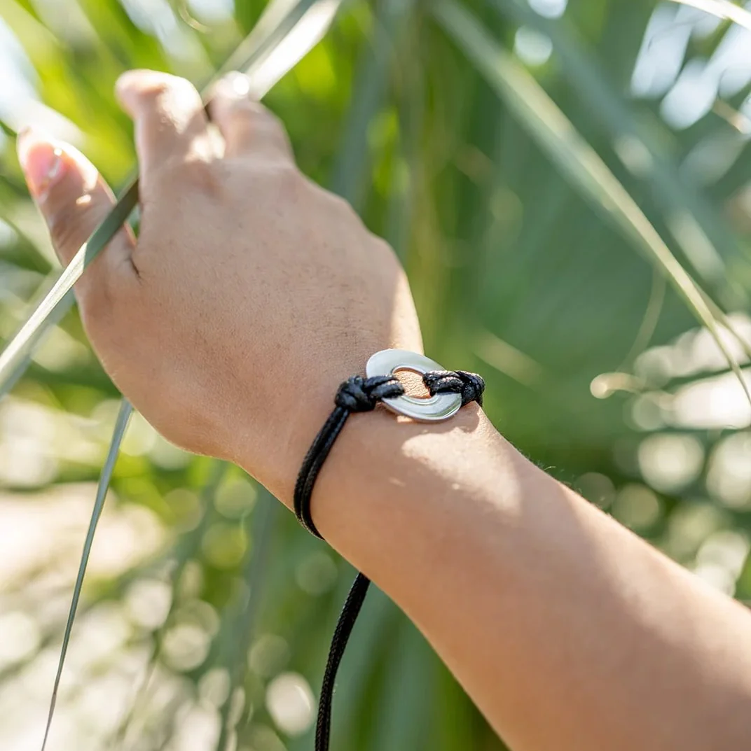 Stainless Steel Engravable Washer Friendship Bracelet / WB0001 - Image 5